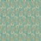 Springs Creative Mint Peacock Feathers Cotton Fabric